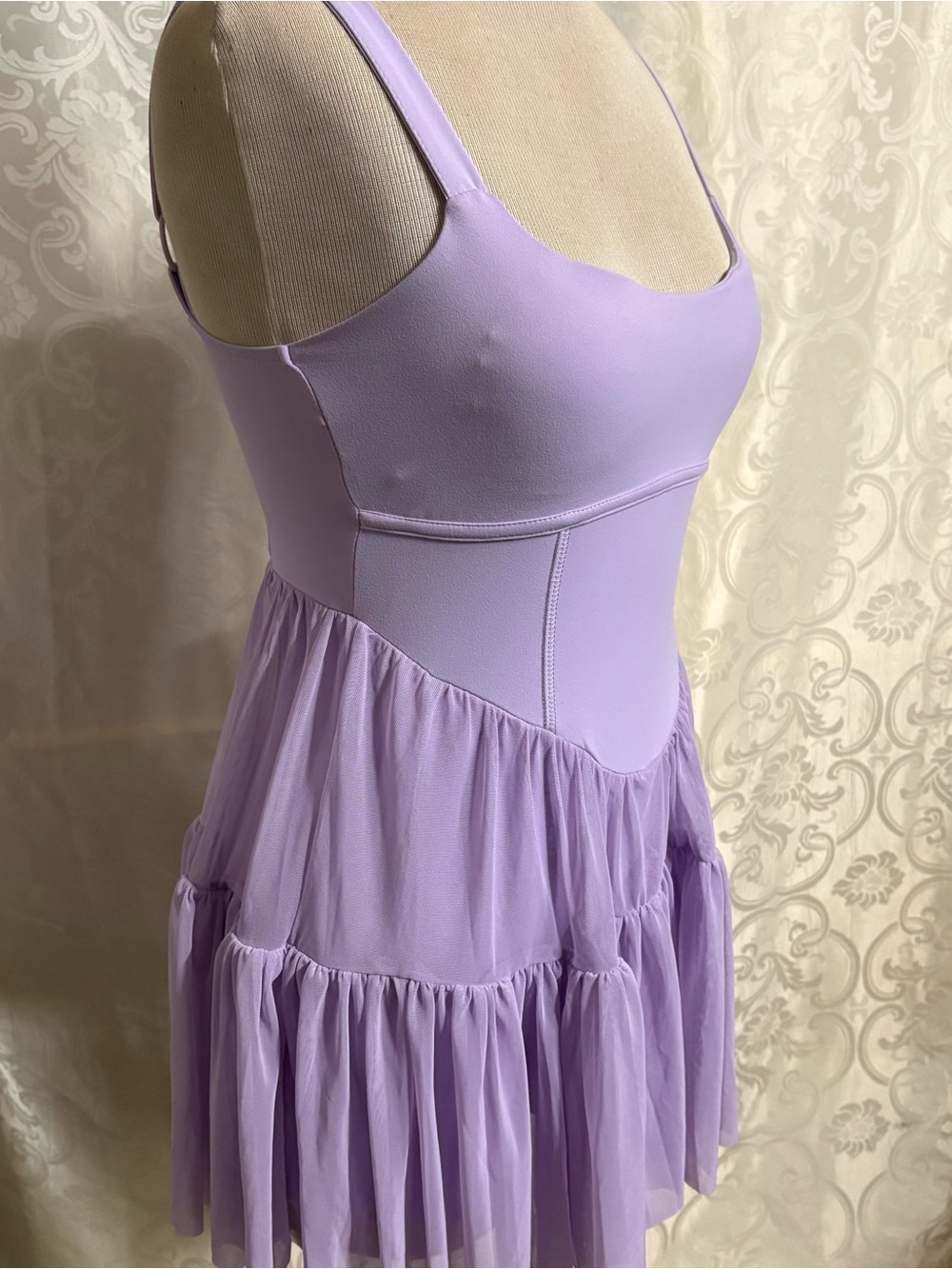 NWT- Derek Geart corset pirouette mini athletic  dress with skirts size m - Picture 16 of 16
